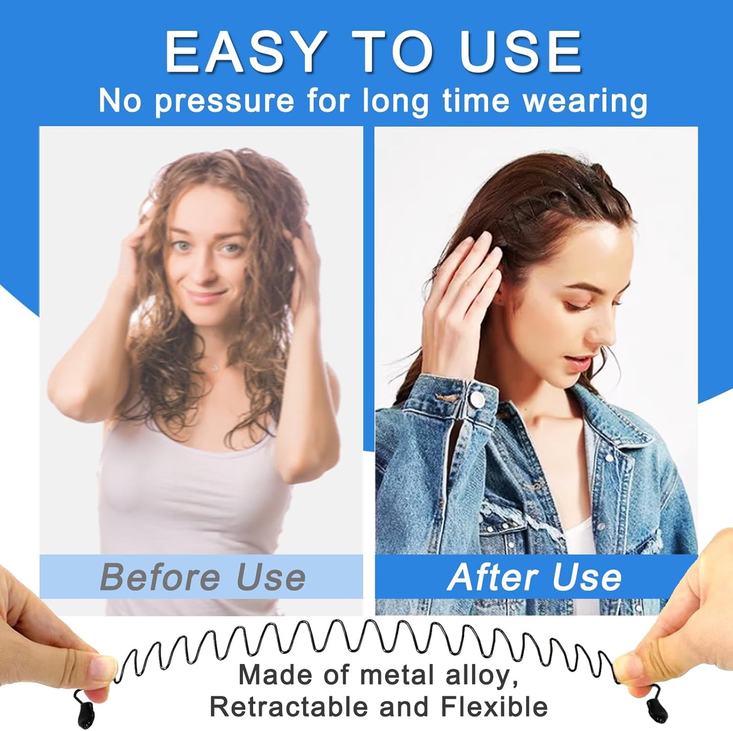 Wavy hair band for men and women | Dreamscape