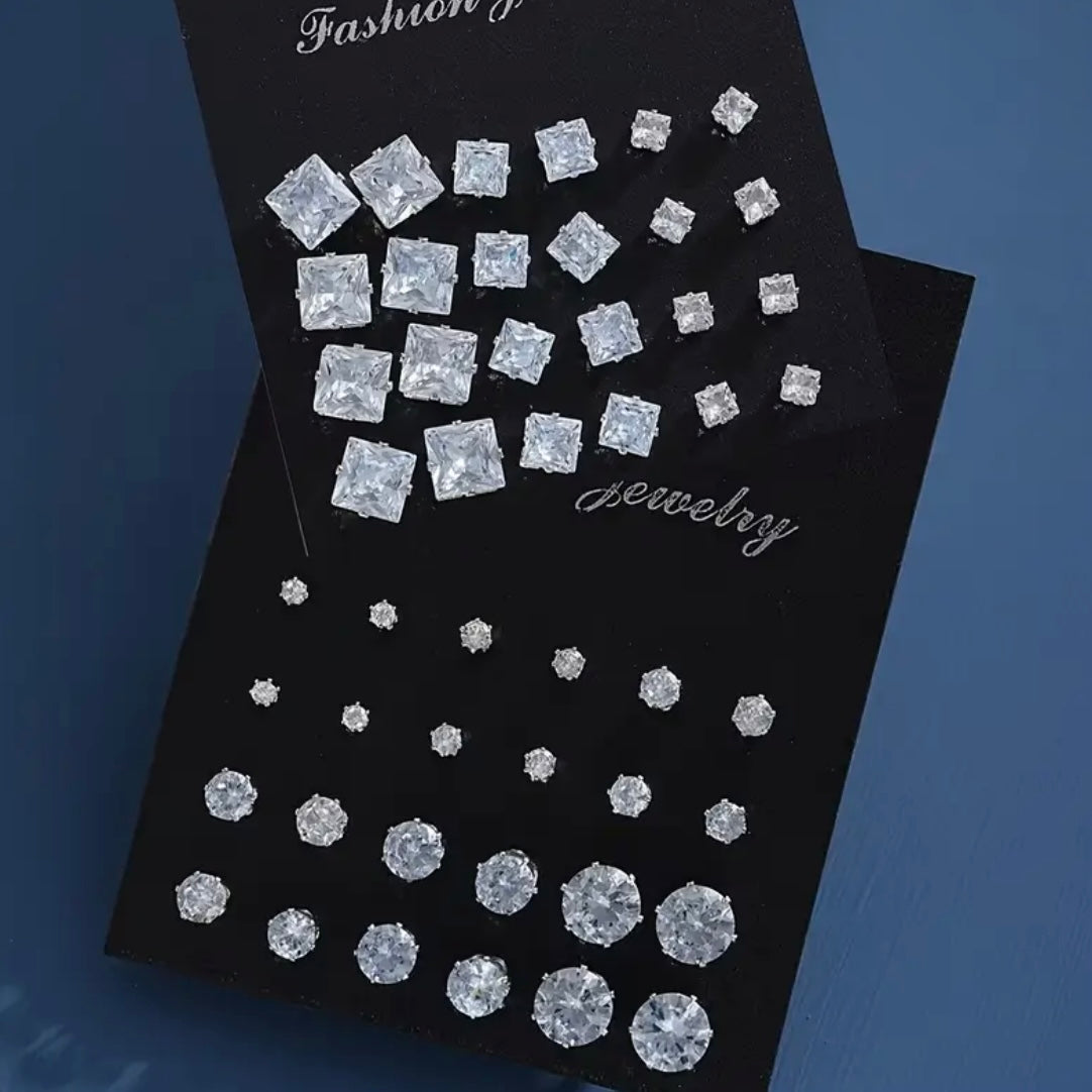 Multi shaped stud earrings set | Dreamscape