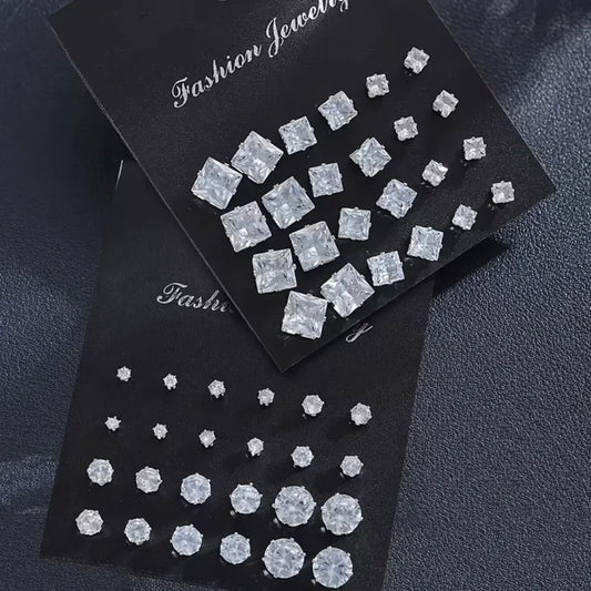 Multi shaped stud earrings set | Dreamscape