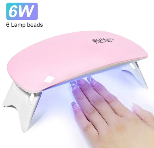 6W mini nail dryer machine UV manicure lamp home use