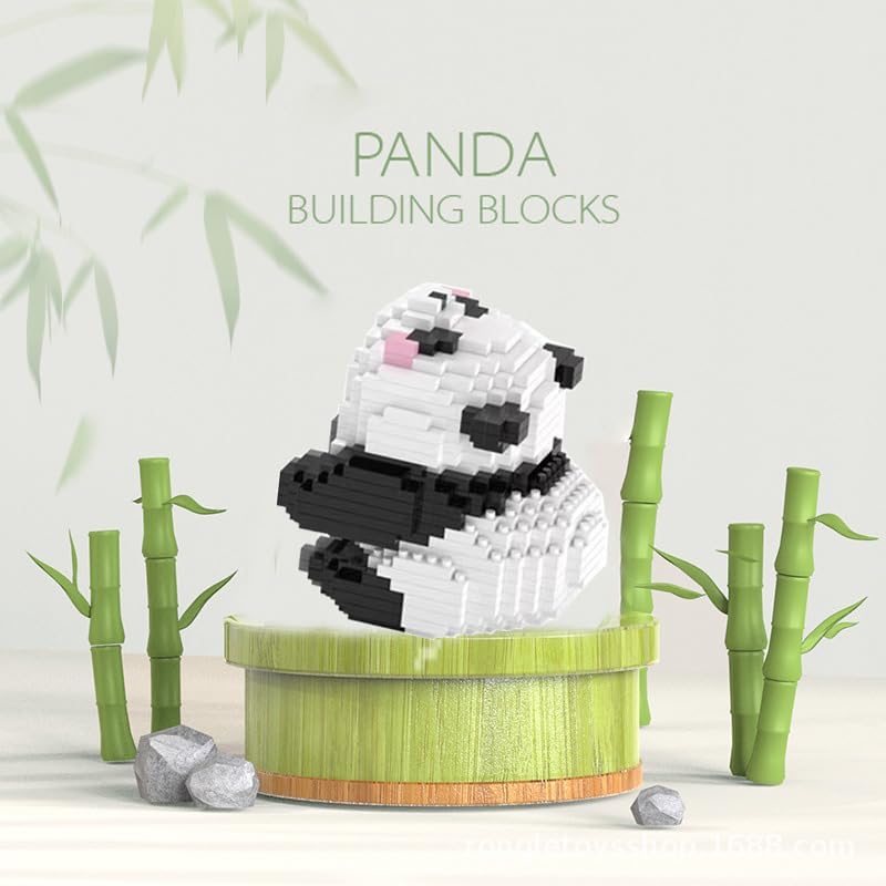 983 PCS Panda Mini Set  Mini Panda Building Toy Bricks | Dreamscape