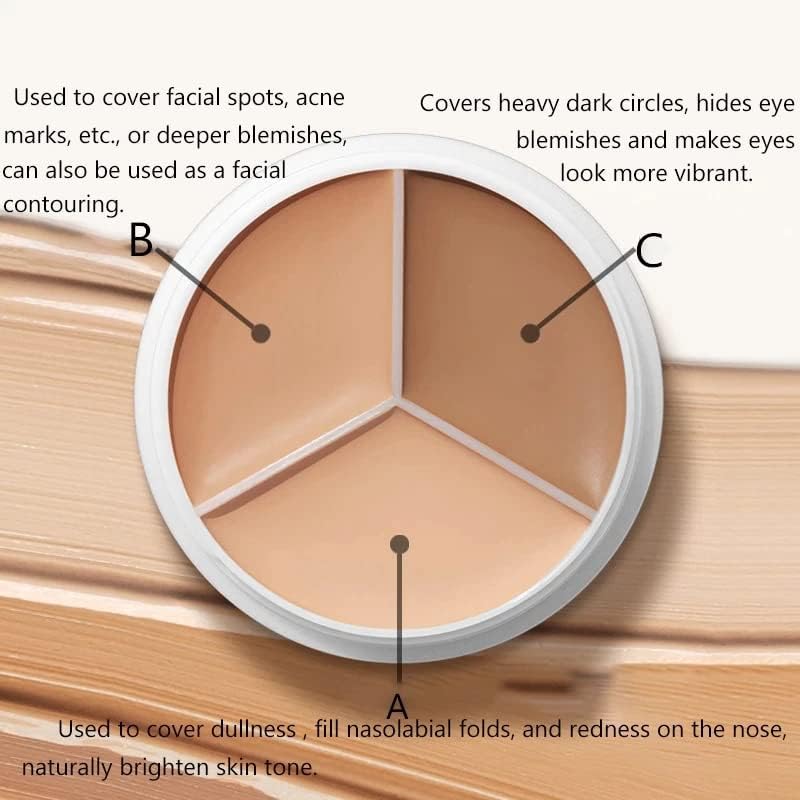 Tri Colour Cream Concealer Palette | Dreamscape