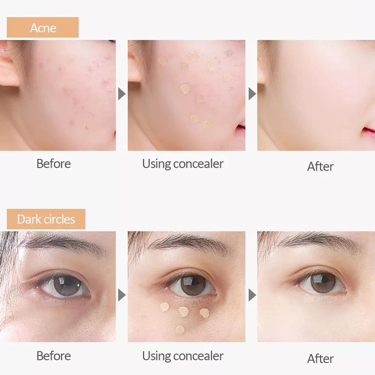 Tri Colour Cream Concealer Palette | Dreamscape