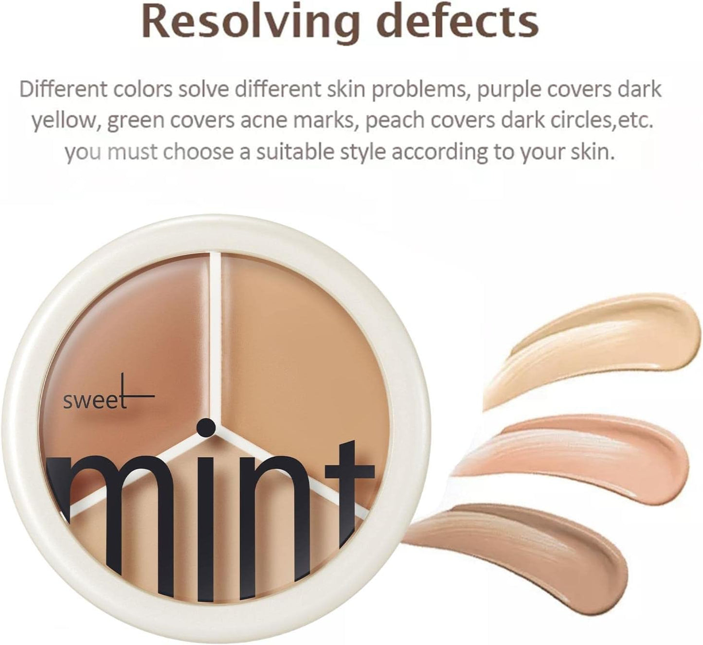 Tri Colour Cream Concealer Palette | Dreamscape