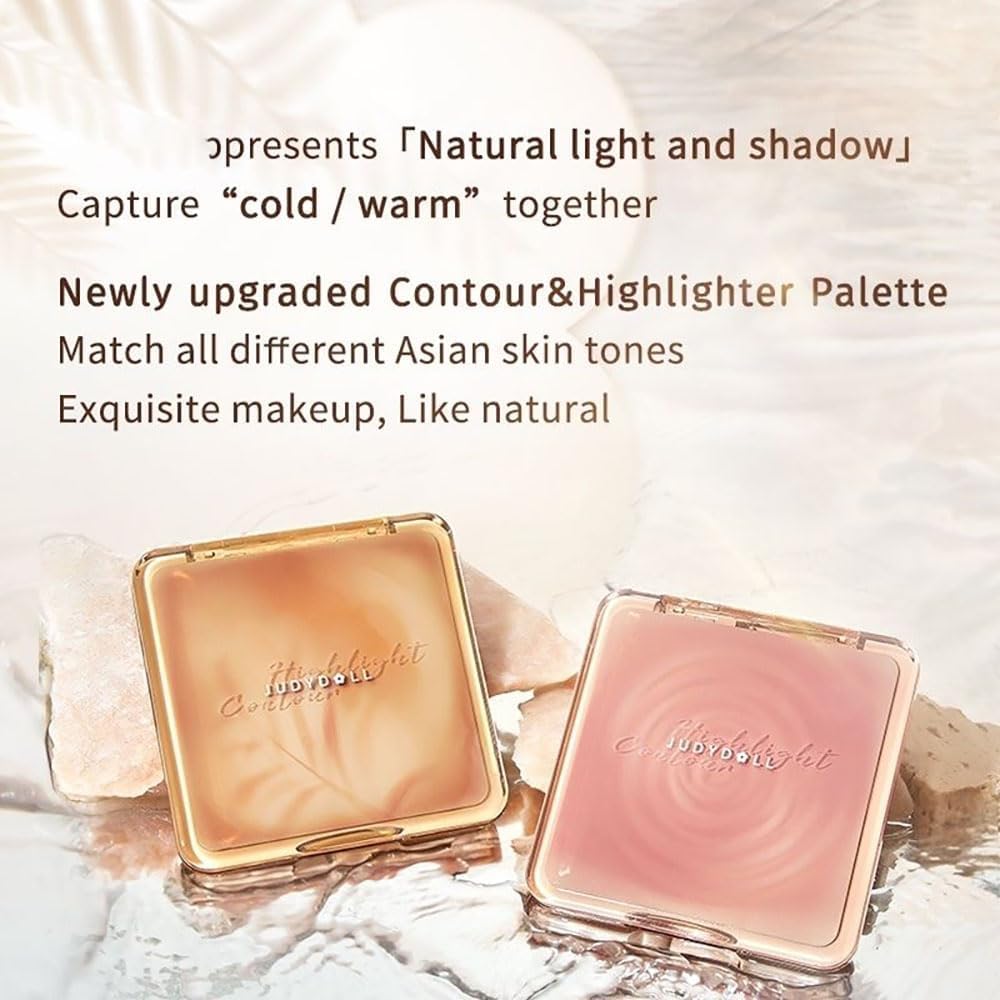 2 in 1 Highlighter And Contour Palette | Dreamscape