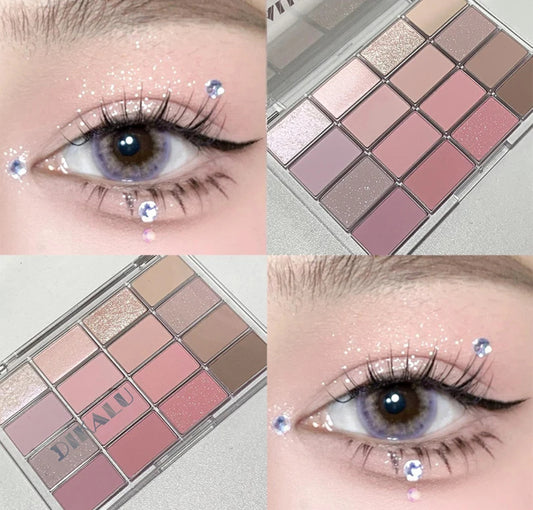 DIKALU Korean eyeshadow palette 16 colours | Dreamscape