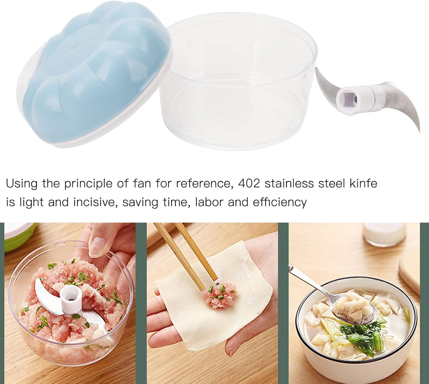 Manual Mini Pull Food Chopper | Dreamscape