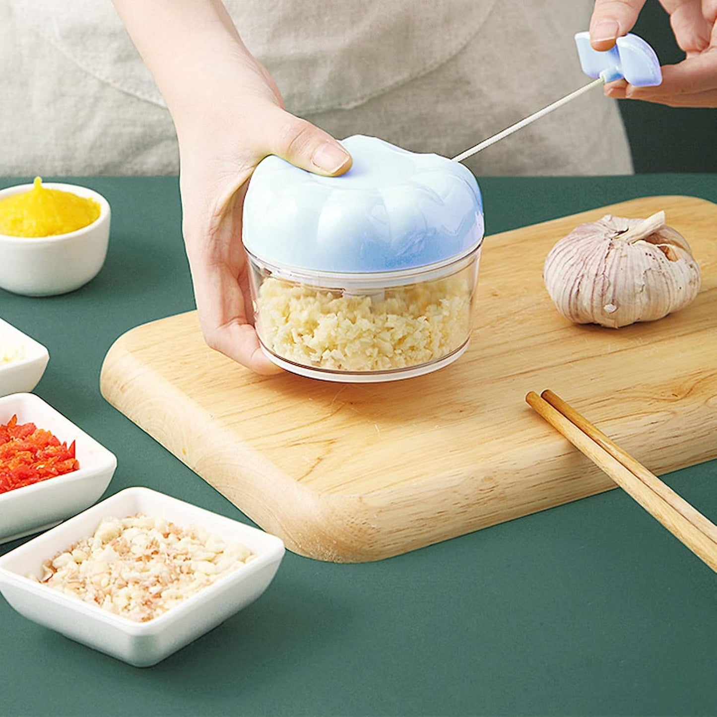 Manual Mini Pull Food Chopper | Dreamscape