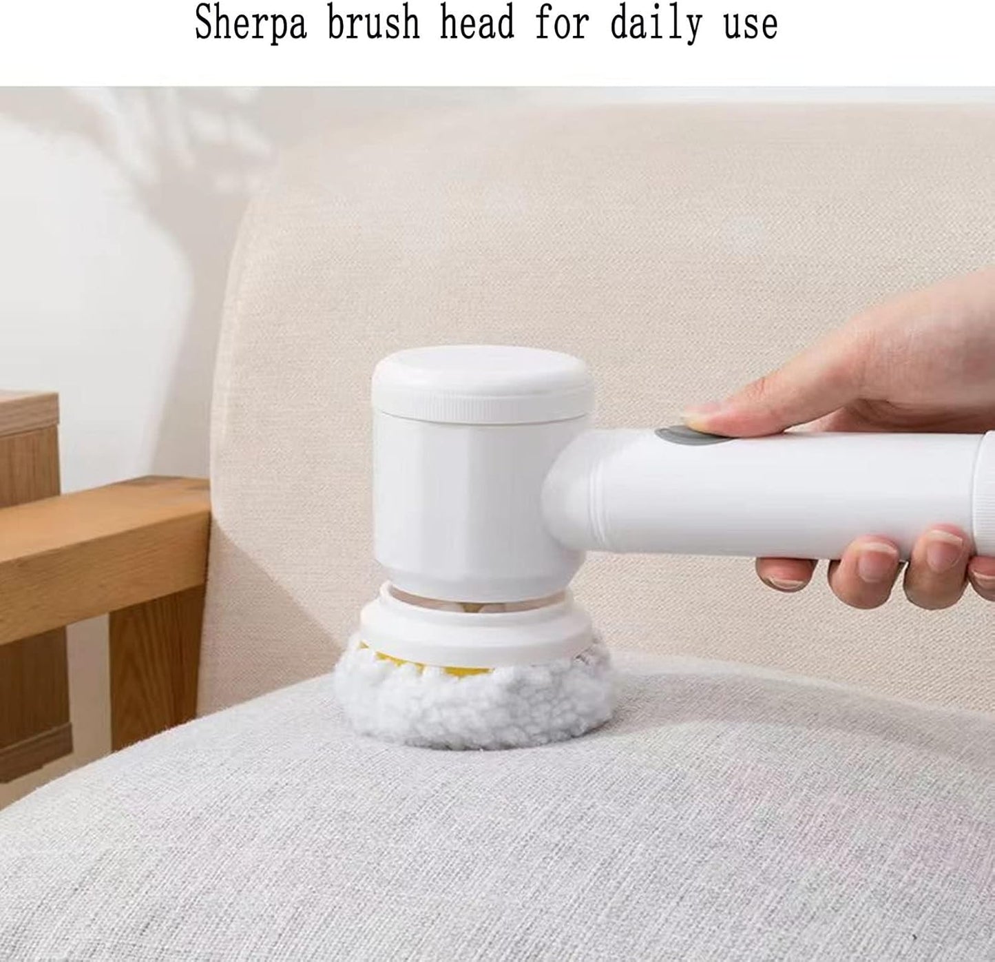 Handheld Wireless Multi-Function Electric Cleaning Brush – Ideal for Gas Stoves, Kitchen Surfaces, and Dish Cleaning, Featuring a Sponge Head for Effortless Scrubbing