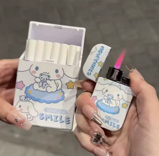 Anime characters cigarette case kawaii style 20pcs cigarettes
