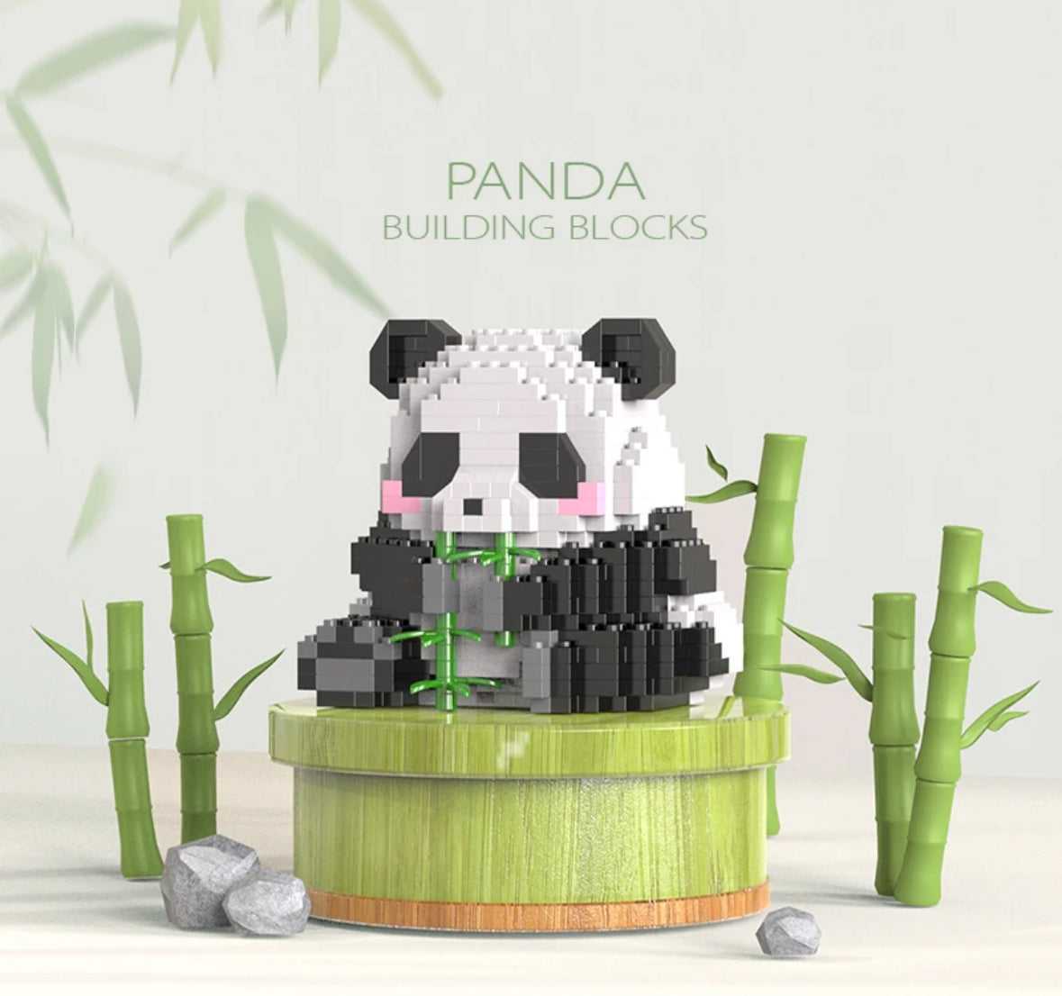 983 PCS Panda Mini Set  Mini Panda Building Toy Bricks | Dreamscape