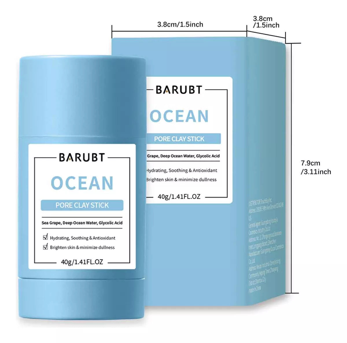 BARUBT Ocean Pore Clay Stick | Dreamscape