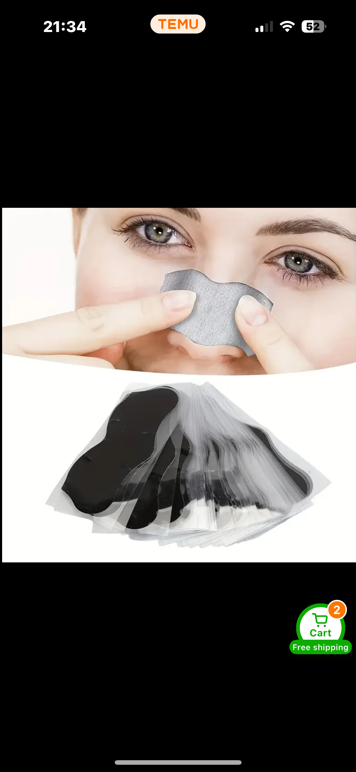 Strong black head nose patches | Dreamscape