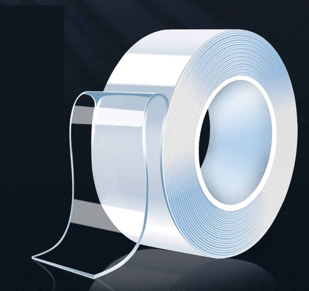 Transparent nano double sided tape self adhesive
