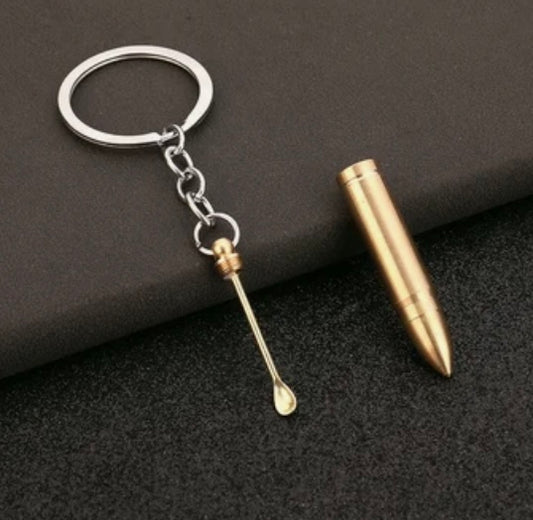 Bullet shape keychain