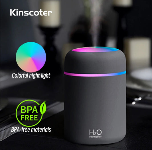 300ml colourful cup humidifier mini USB