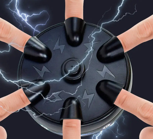Hilarious family game finger shock game lie detection game