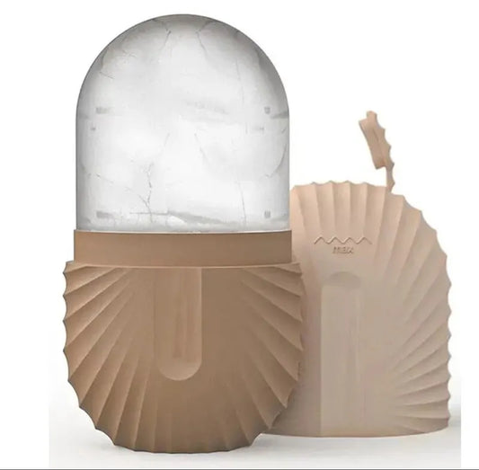 Ice roller facial care