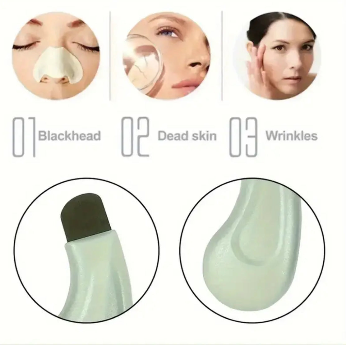 Manual black head remover and facial massager | Dreamscape