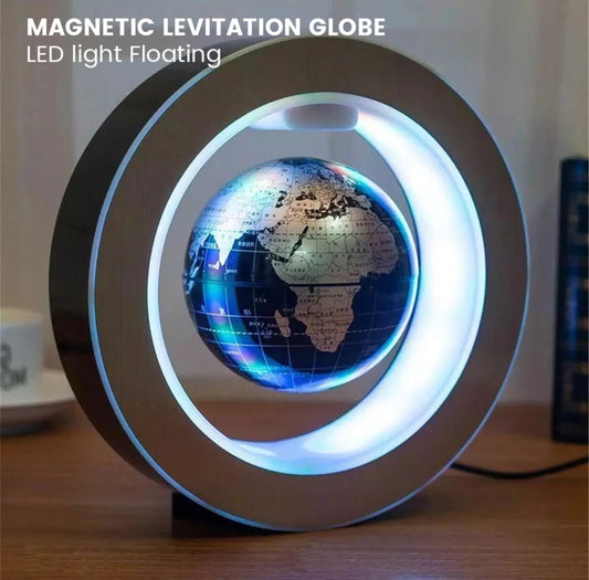 Magnetic floating globe LED lights