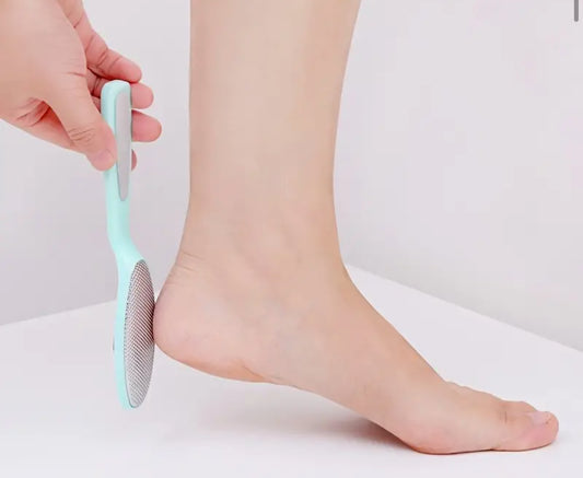 Double sided foot file gentle scrap