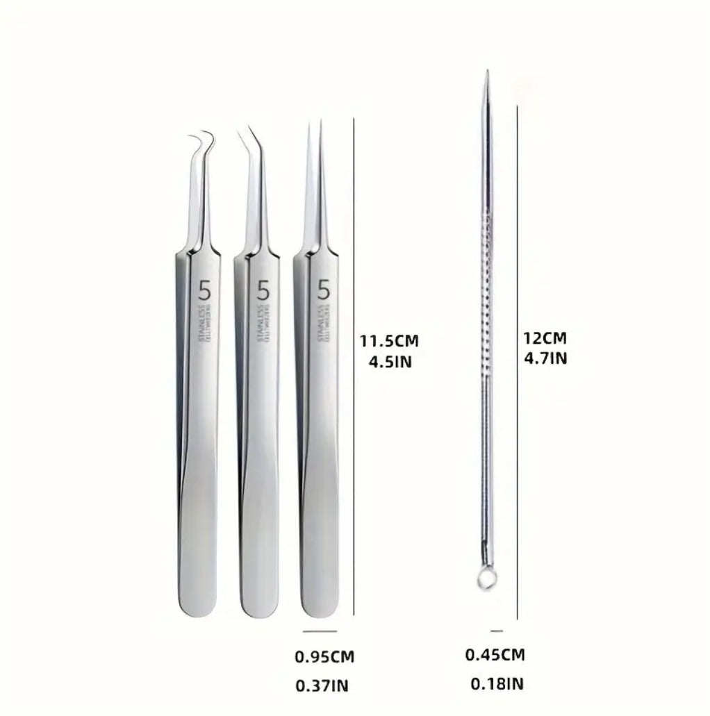 High quality stainless steel tweezer set | Dreamscape