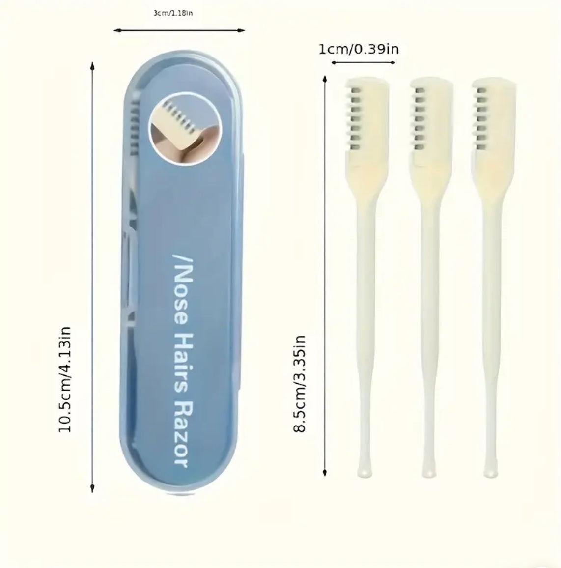 Gentle micro nose hair removal blade | Dreamscape