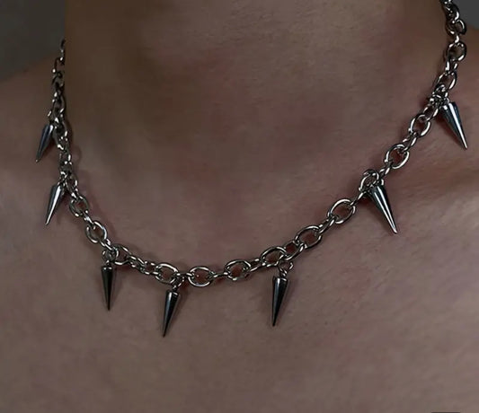 Gothic choker chain