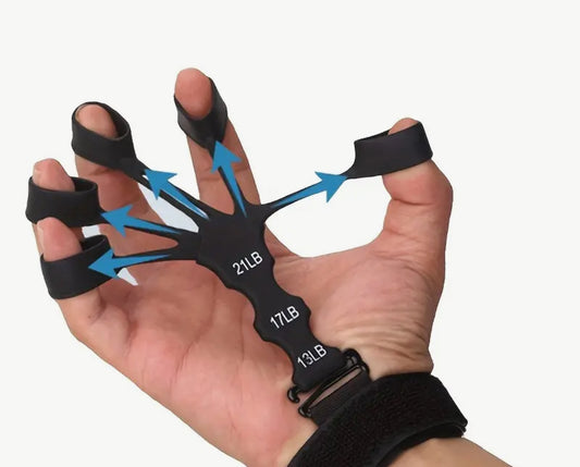 Wrist pull finger strength training elastic 2pcs
