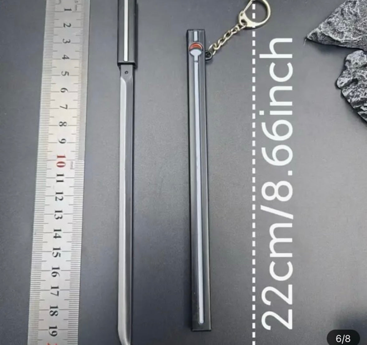 Anime inspired decoration compact blade