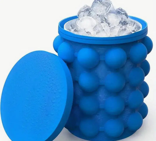 Silicone ice container