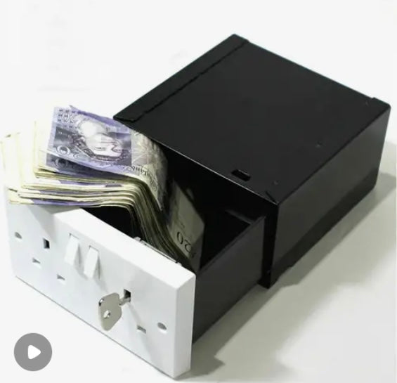 Realistic plug socket safe