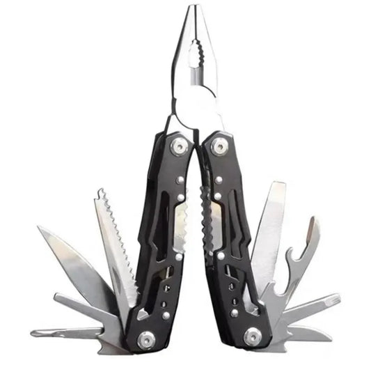 Stainless steel multi tool pliers, knife and more
