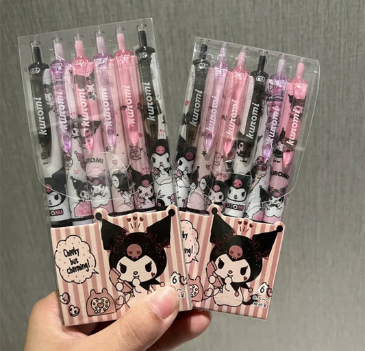 Sanrio gel pens hello kitty 6pcs