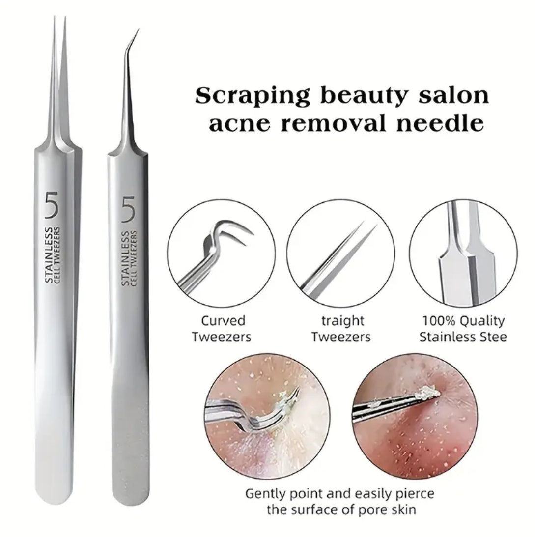 High quality stainless steel tweezer set | Dreamscape