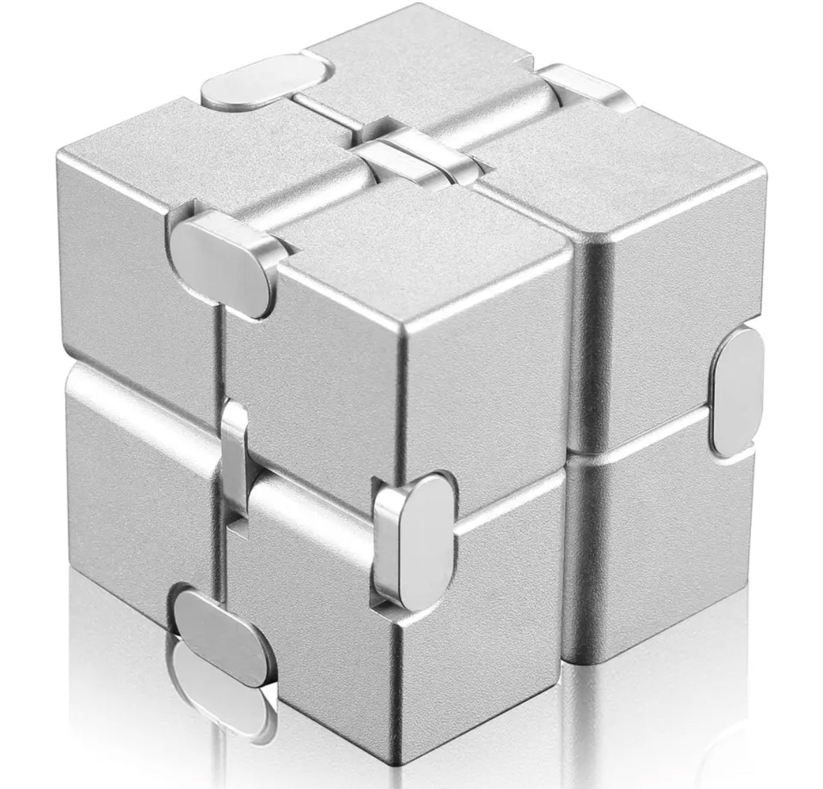 Metal magnet cube fidget infinity cube