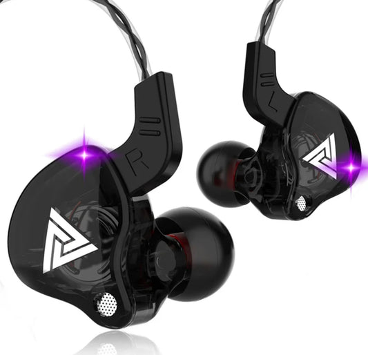 Wired earphones music earbuds 3.5mm with mic