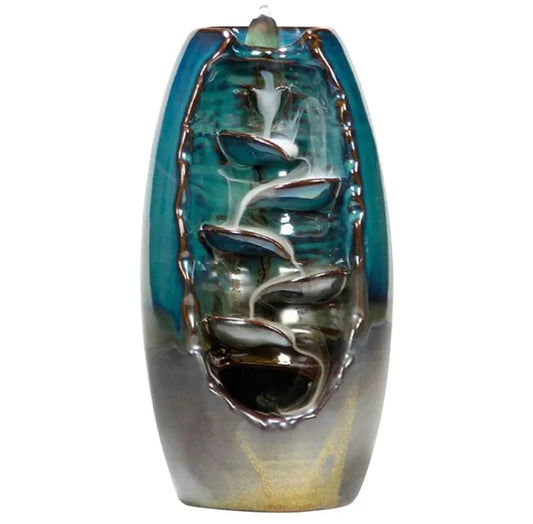 Waterfall incense burner