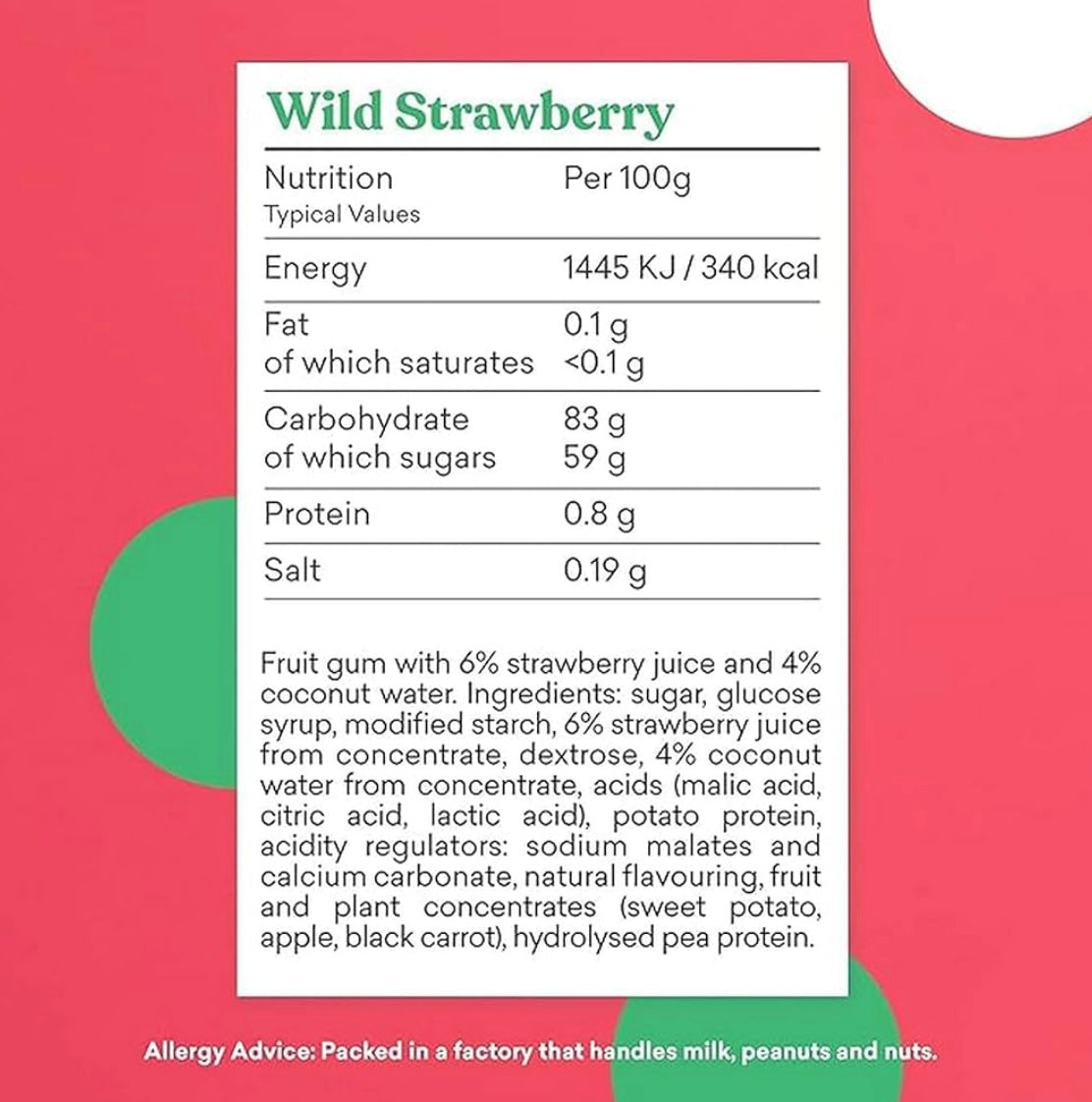 Candy Kittens Wild Strawberry Vegan Sweets | Dreamscape