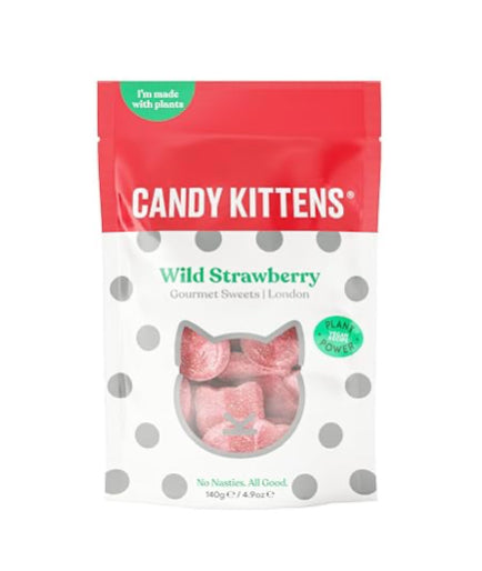 Candy Kittens Wild Strawberry Vegan Sweets | Dreamscape